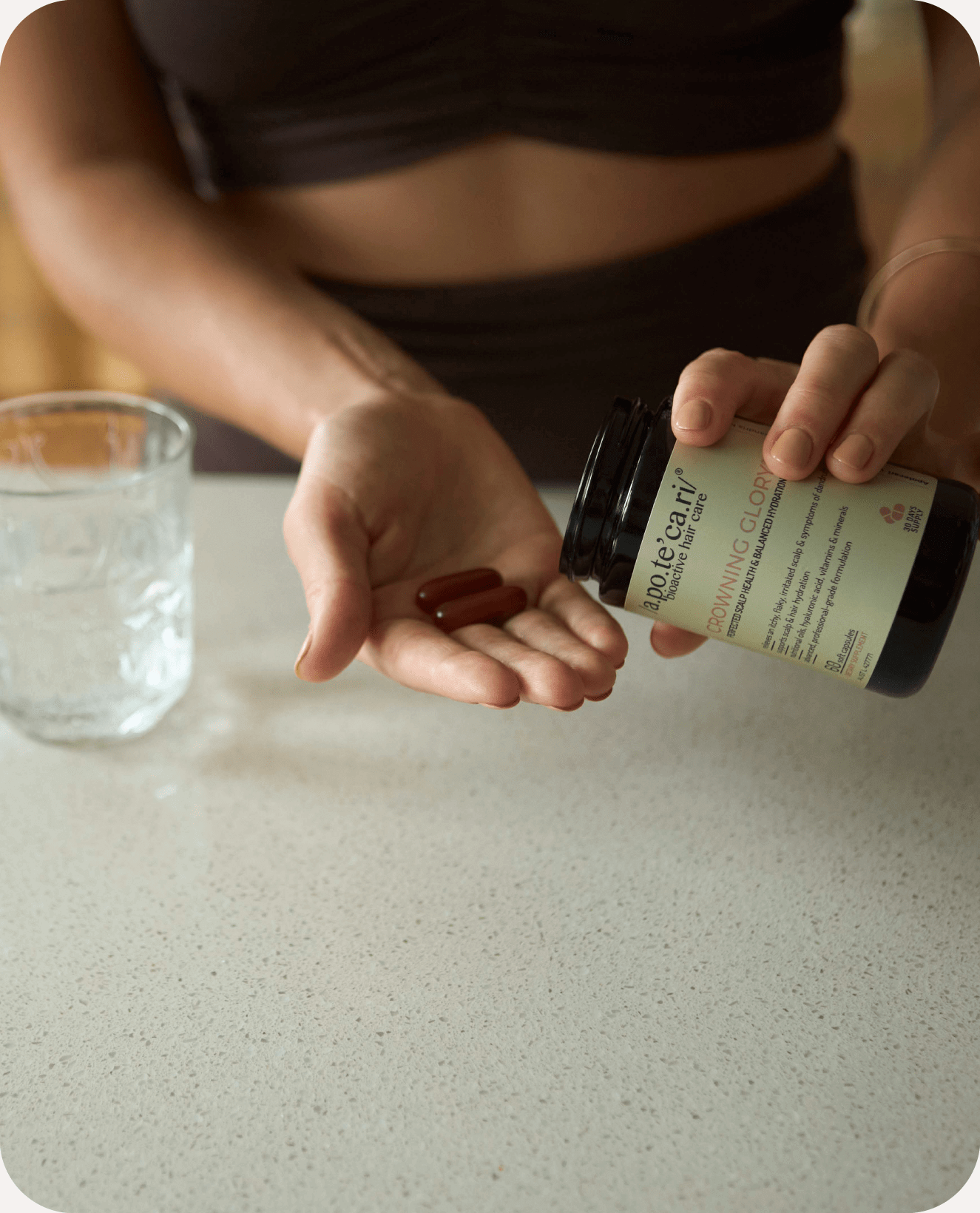 Apotecari, Crowning Glory, Capsule, daily regimen