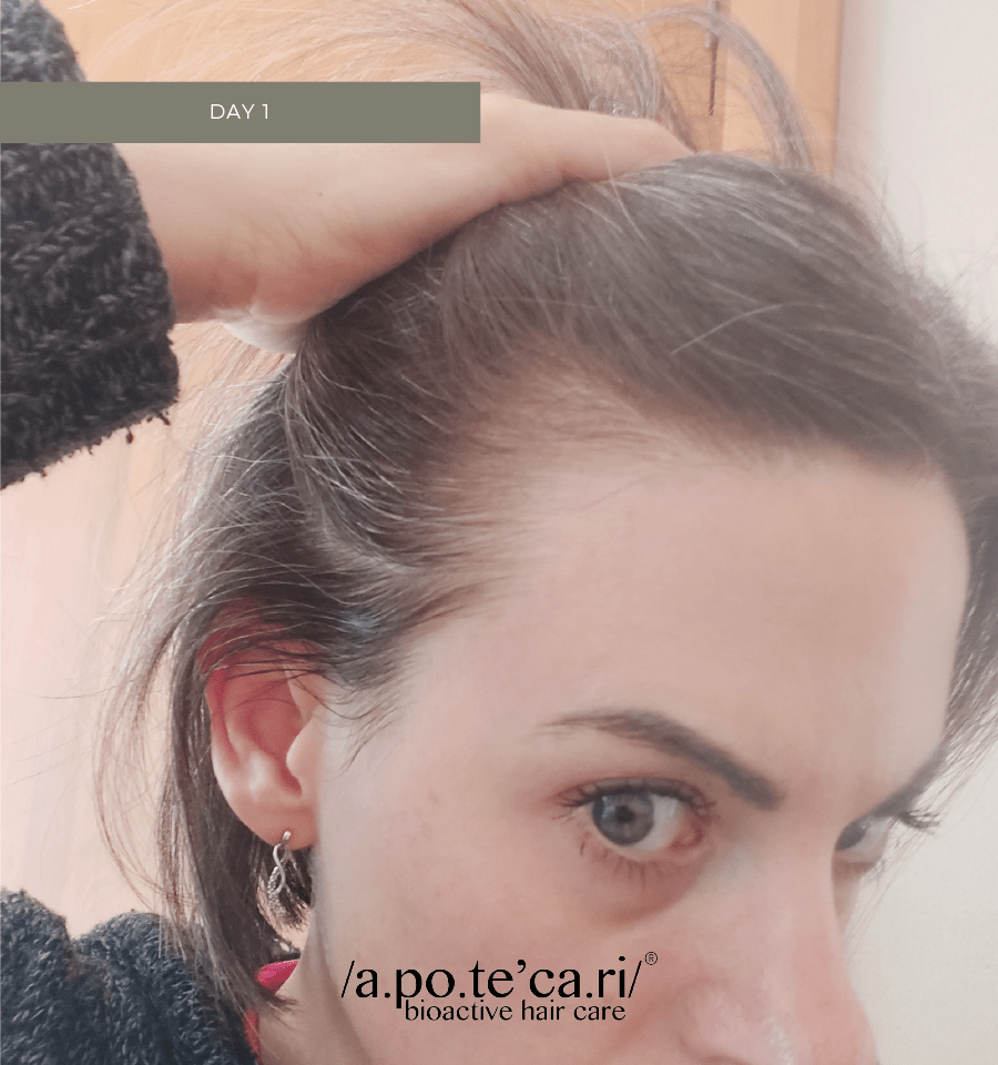 Mane Event, Hair Atelier, Crowning Glory, hair care, healthy scalp, edible, vegan, holistic, before and after, comparison, 30 days, 60 days, 90 days, before