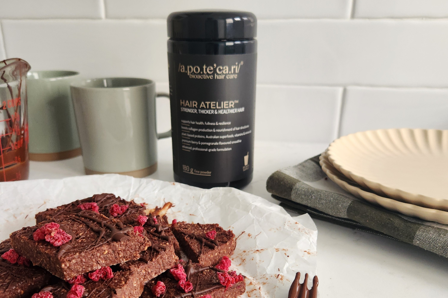Hair Atelier Raspberry Cacao ‘Bliss’ Slice