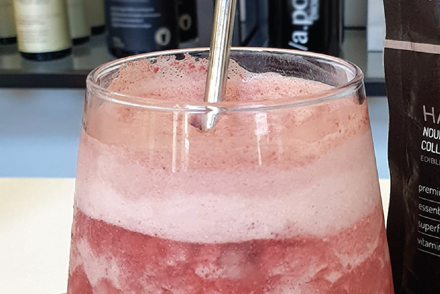 Pomegranate Frappe: Delicious, refreshing & your new pool-side accessory
